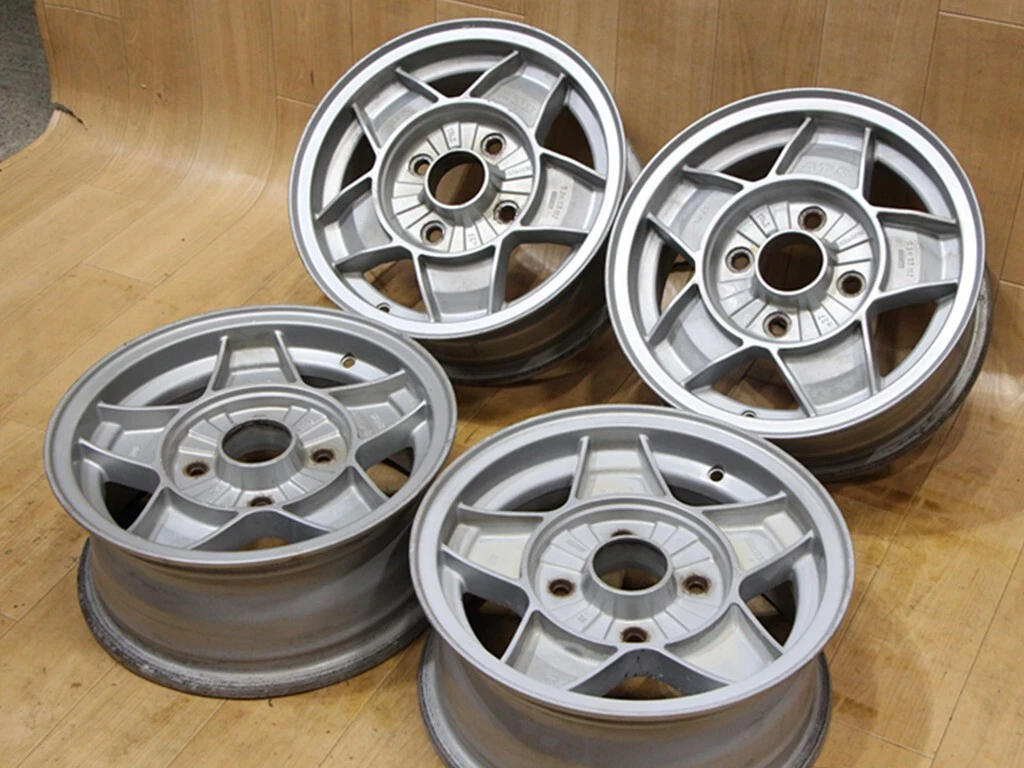 JDM B851 Rare Out-of-print Old Car Lightweight ATS Wheels German Made No Tires - Image 6