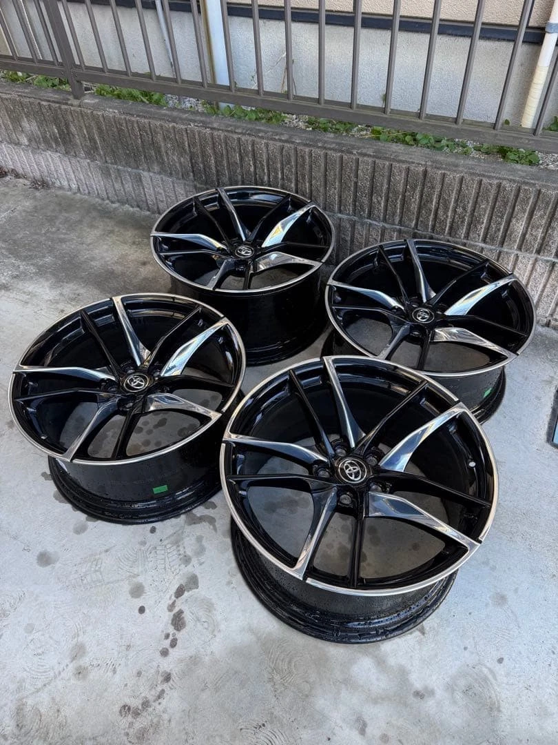 JDM Toyota GRsupra genuine wheels 4Book 10j 9j No Tires - Image 7
