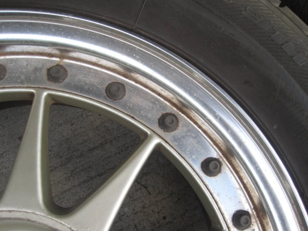 JDM Hartge 15-inch PCD114.3 4-lug 6.5JJ OFF+38 205/60R15 tires for Mar No Tires - Image 3