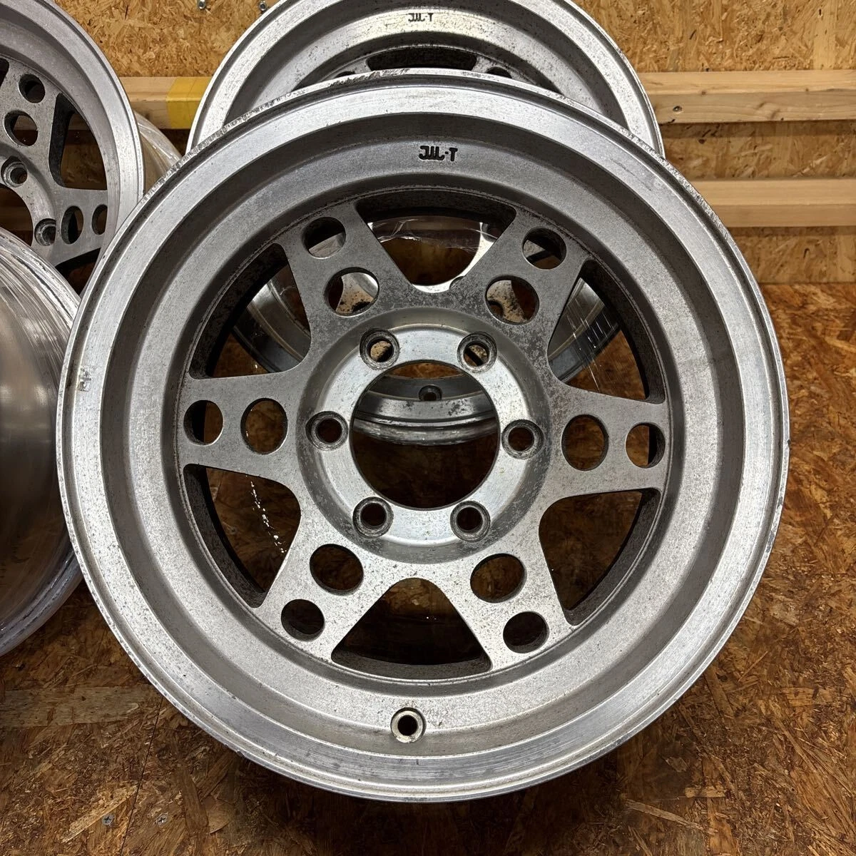 JDM BS Zona RV-1 Deep Rim 15x8.5J-32 139.7/6-Lug Fits Land Cruiser Pra No Tires - Image 4