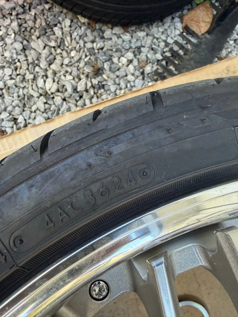 JDM work WORK Gist 20-inch Burr Groove No Tires - Image 7