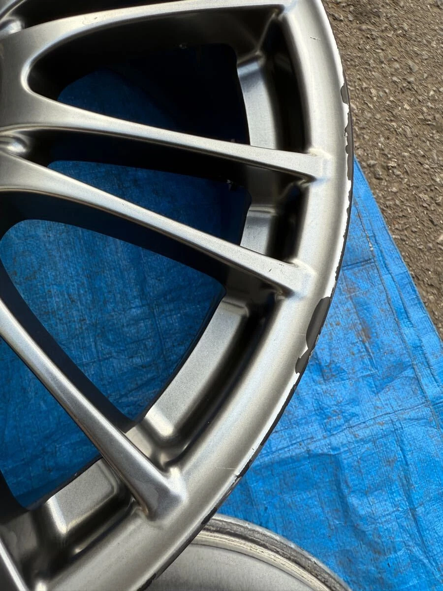 JDM Forging Subaru STI Genuine Option BBS RV739 18 8.5J +55 GVB GVF GR No Tires - Image 7