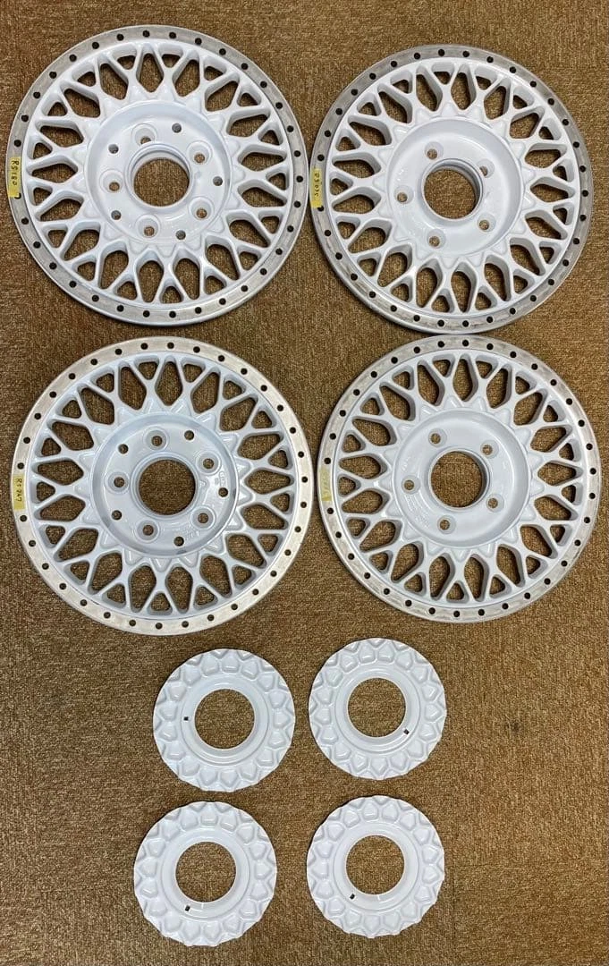 JDM 16-inch low disc BBS RS⑤ No Tires - Image 4