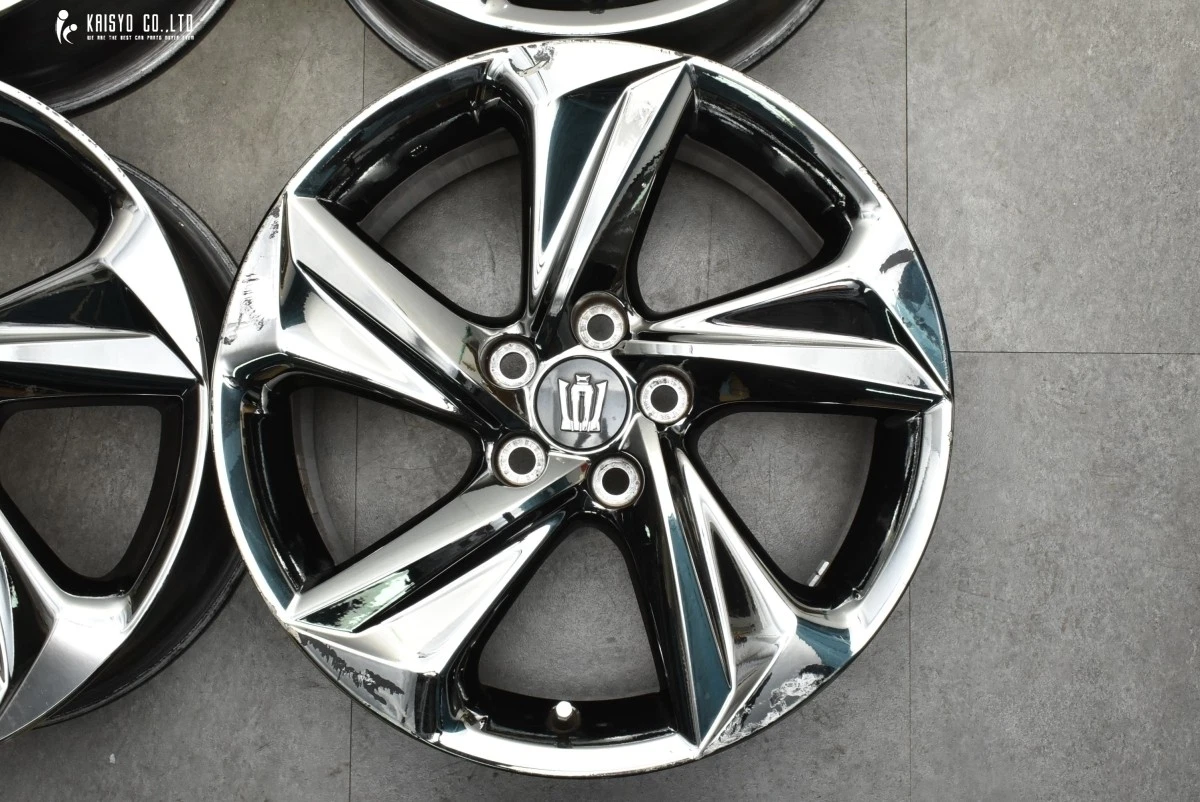 JDM Sputtering Toyota 220 Crown RS Genuine 18-inch 8J +45 PCD114.3 4-w No Tires - Image 4