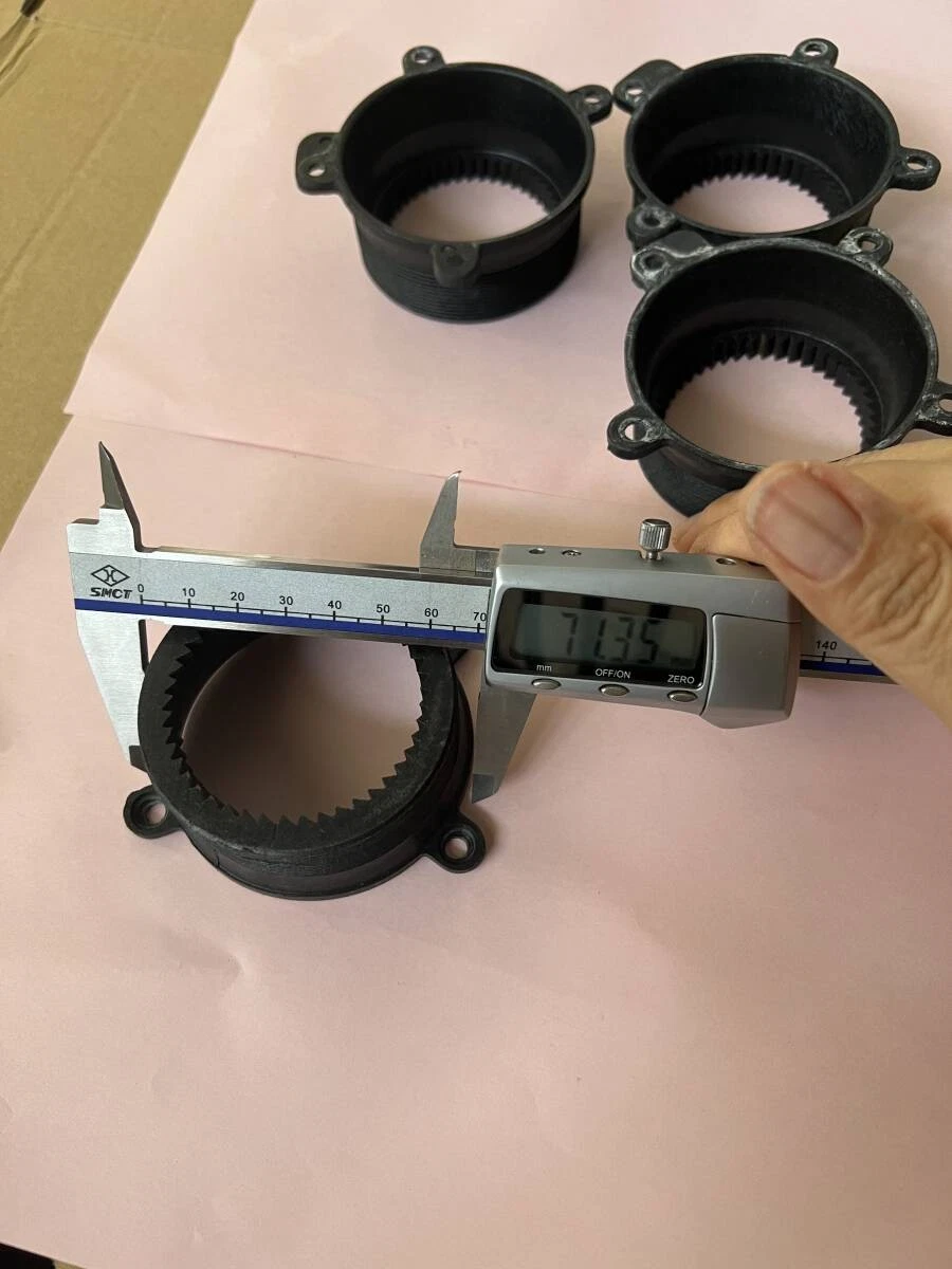 JDM C55-4Manufacturer's Clear Base Wheel Center Caps 4 pieces No Tires - Image 8