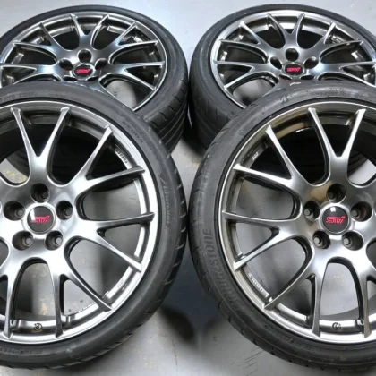 JDM Subaru BBS RG523 4Wheels No Tires 19x8.5+53 5x114.3 RE-V RI-A RF WRX S4