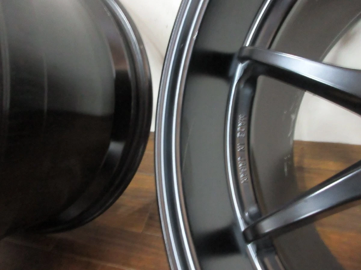 JDM ・ Enkei PF01EVO 17in 9.5J +12 5-hole PCD114.3 wheels for custom ca No Tires - Image 8