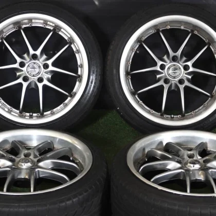 JDM ＜Rare Item＞WORK Meister S2R 18-inch 8.5J/9.5J +35/+35 PCD114.3 ATR No Tires