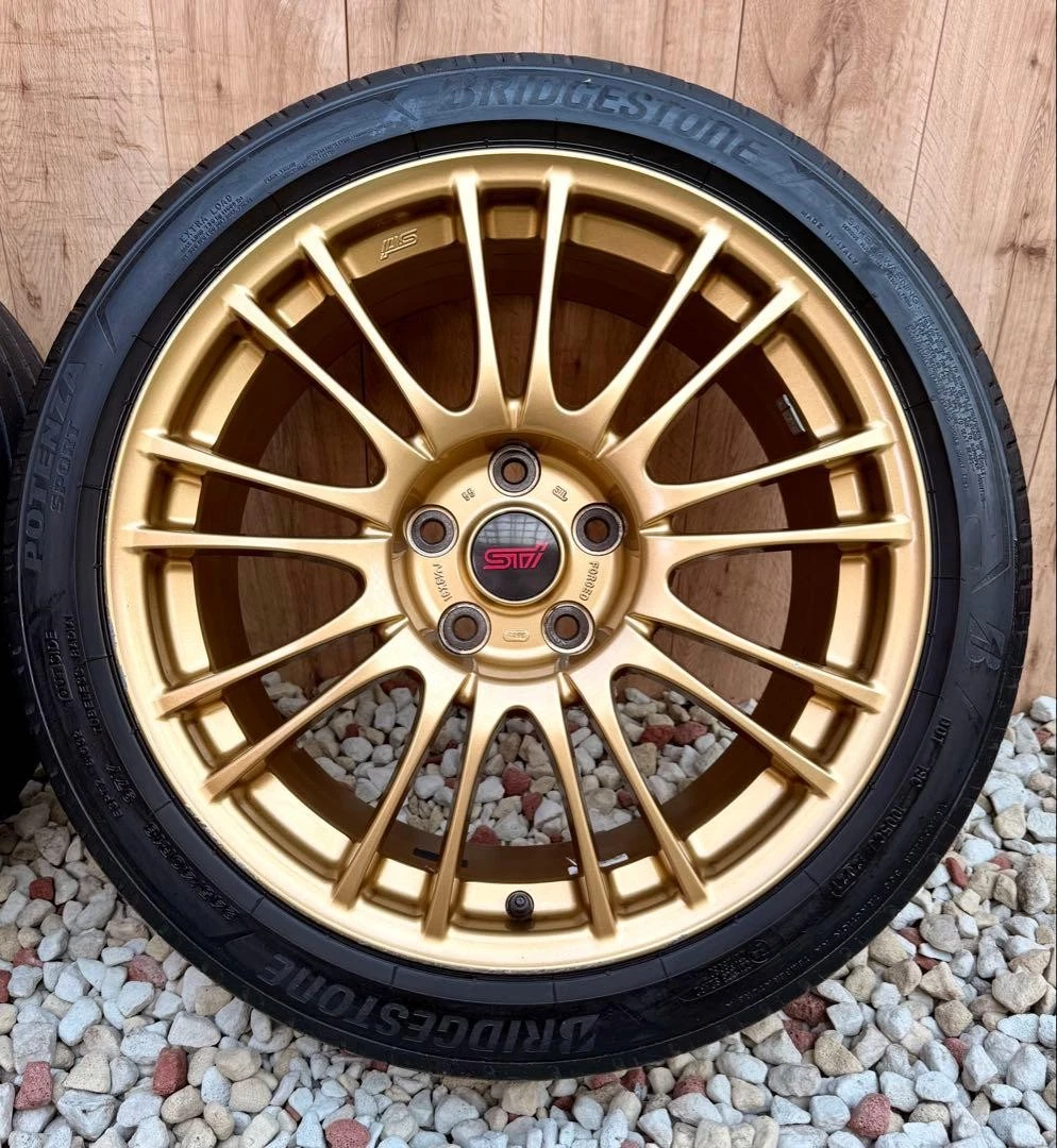 JDM BBSforgingsubaru WRX STI genuine 188.5JPCD114.3 No Tires - Image 5