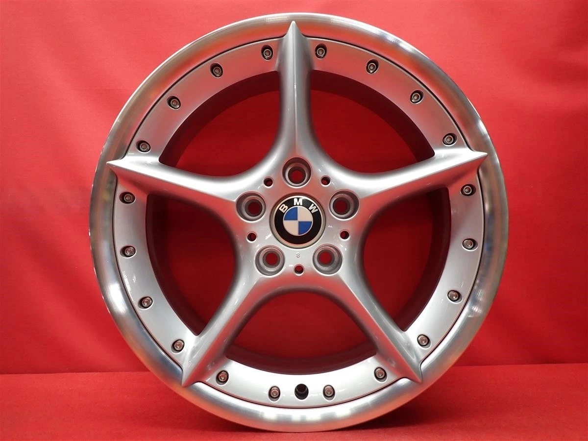 JDM Used BMW Z4 E85 BBS RT222/RT223 genuine Star Spoke 108 wheels 4Boo No Tires - Image 5