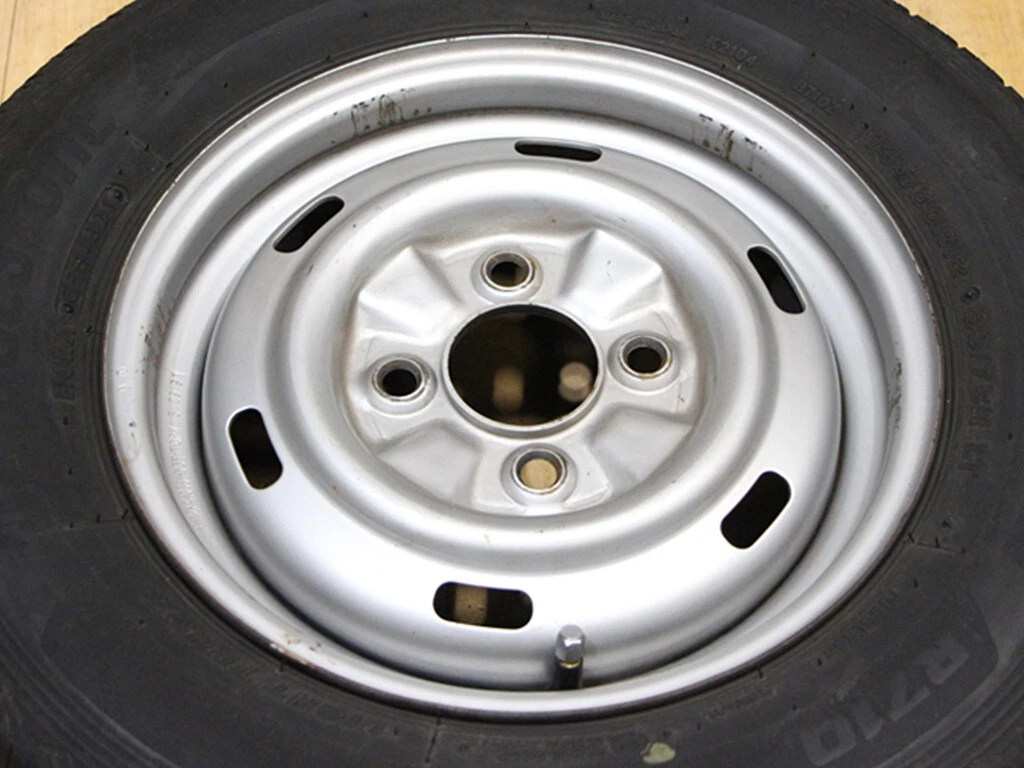 JDM B772 Rare TOPY 12X4J+35 4.0J+35 PCD100 60mm Hub Diameter BS Bridge No Tires - Image 4