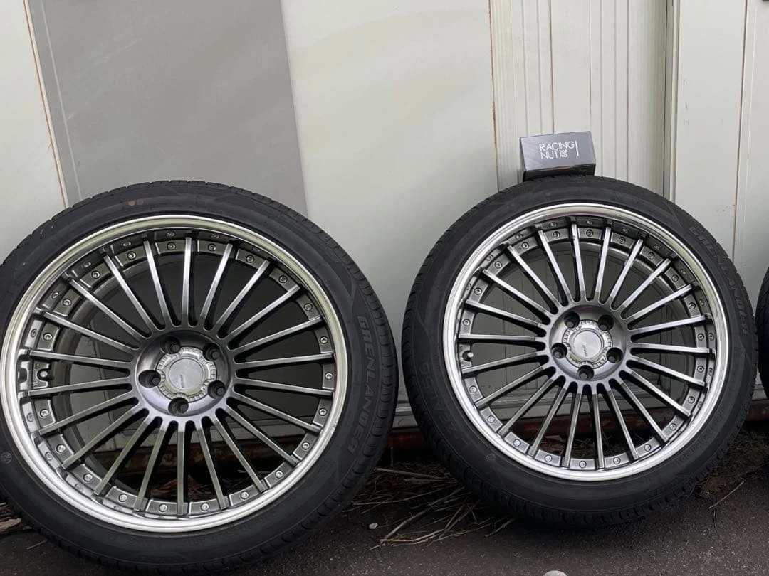 JDM Final work Lambec LF1 20 inch 9j through No Tires - Image 3