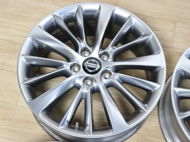 JDM Rare ItemNISSAN V37 Skyline OEM 7.5J +45 18in PCD114.3 4Book V36 C No Tires - Image 5