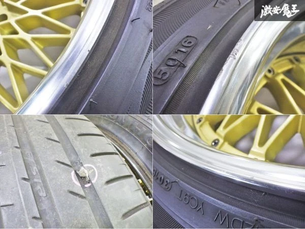 JDM SSR Formula Mesh Deep Rim 199.5J +0 10.5J -08 PCD114.3 5-Lug Wheel No Tires - Image 7