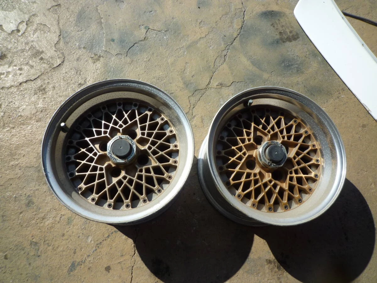 JDM Hoshino Impul 7J Rare Deep Rim No Tires - Image 2