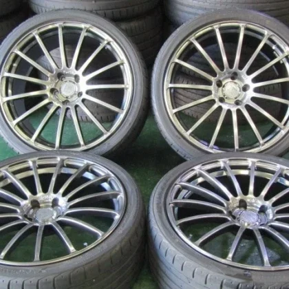 JDM Forged Yokohama AVS Model F15 Forged Crown Wheels for Alphard Cels No Tires