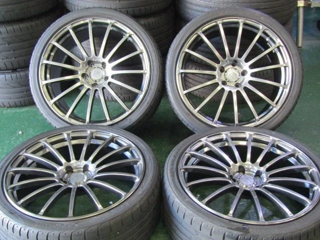 JDM Forged Yokohama AVS Model F15 Forged Crown Wheels for Alphard Cels No Tires