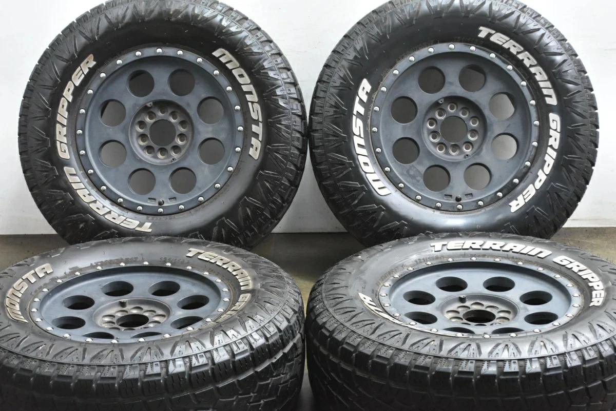 JDM Used 4-Book Set 178.0J x 17 +40 PCD xxx LT285/70R17 121/118R Inclu No Tires - Image 2