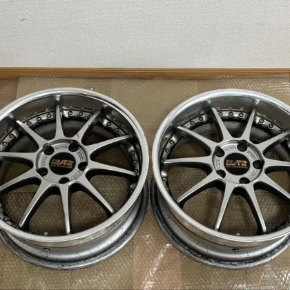 JDM Rare BLITZ TECHNOSPEED WHEEL Z1 blitz PCD114.3 178J +38 for Silvia No Tires