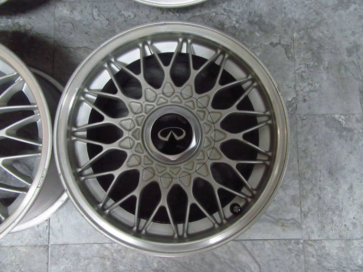 JDM BBS Nissan President Genuine Serena Silvia S15 180SX Cedric Gloria No Tires - Image 4