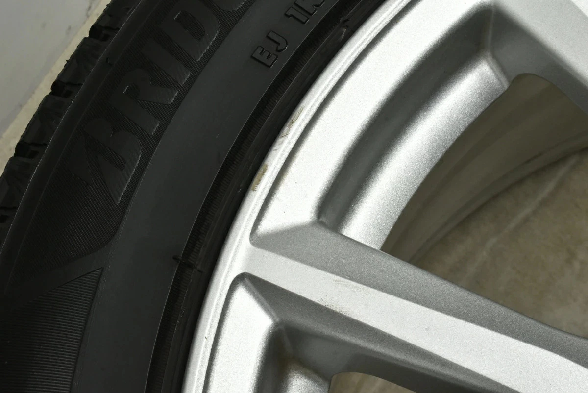 JDM Used 4-Book Wheel Set: 188.0J x 18 +45 PCD 114.3 245/45R18 100Q wi No Tires - Image 9