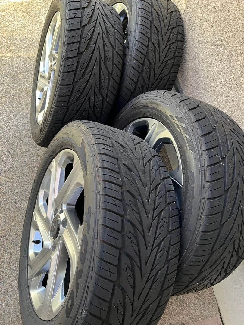 JDM Land Cruiser 300 Modellista 21 Aluminum Tire Set Land Cruiser 300 No Tires - Image 7