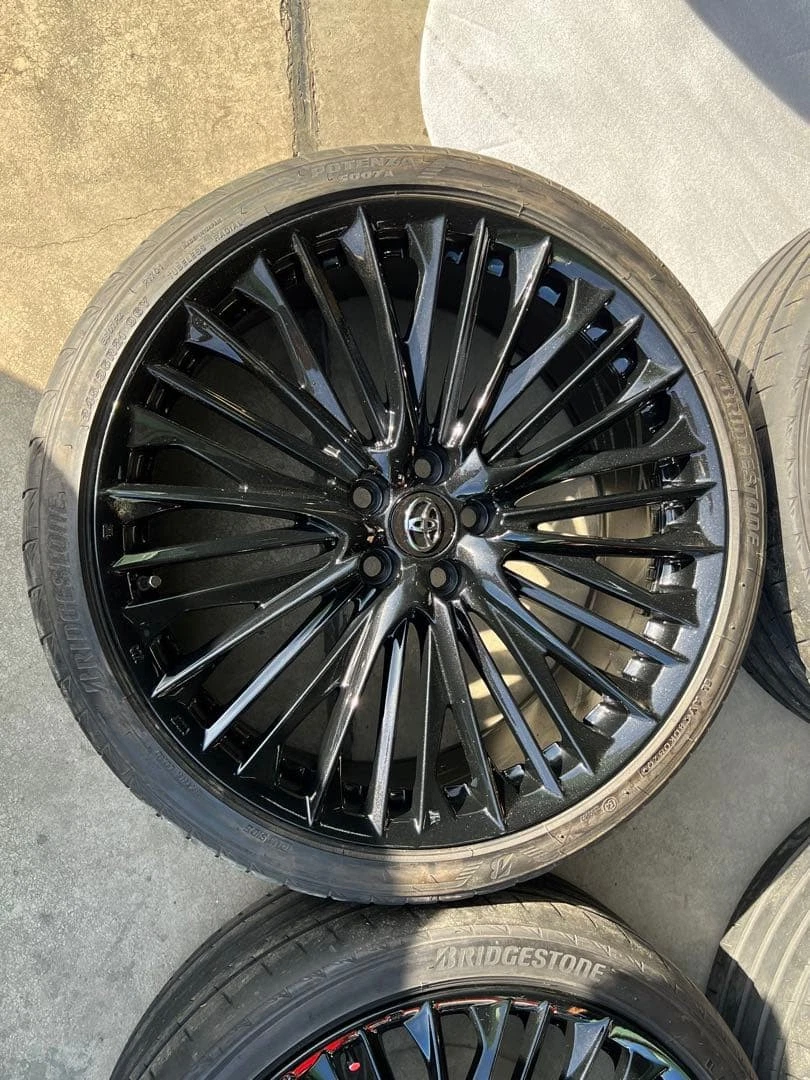 JDM WALD Genuine Line Wheels & Tires 21-inch Bridgestone 4Book for Alp No Tires - Image 5