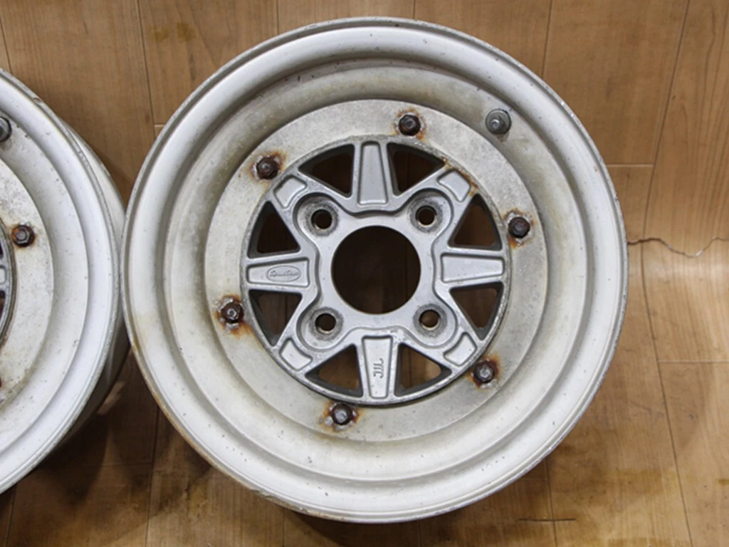 JDM B646 Rare vintage SSR Speedster Mark III MK-3 13X6.5J+8 PCD114.3 J No Tires - Image 3