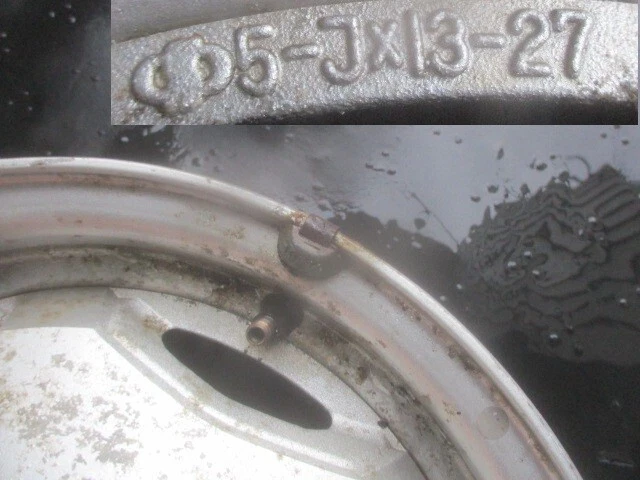 JDM Toyota AE86 Corolla Levin Aluminum Wheels Rare Genuine 13-inch No Tires - Image 9