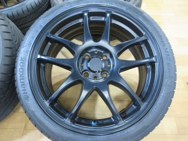 JDM Amazing WORK emotion kiwami Kiwami wheels and tires 4Book 4H-100 1 No Tires - Image 2