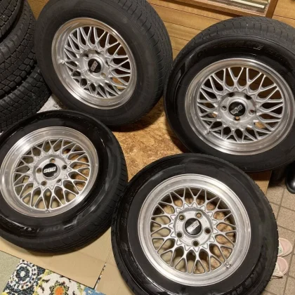 JDM The aesthetics of small diameters. BBS RG Toyota hubs 156.5JJ +40 No Tires