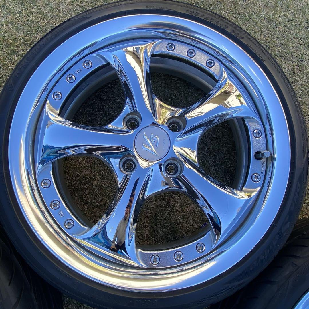 JDM WORK VS-KF 4Wheels no tires 16x5.5+45 4x100 - Image 6