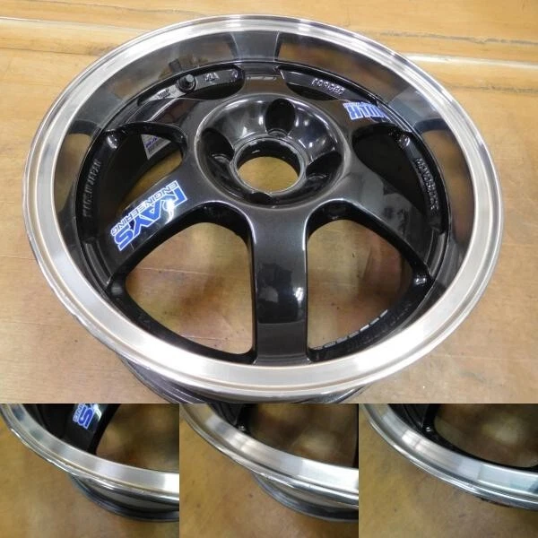 JDM 16-097 forgingRays TE37 CUP 15in 6.5J +35EG Wheels for Civic Road No Tires - Image 4
