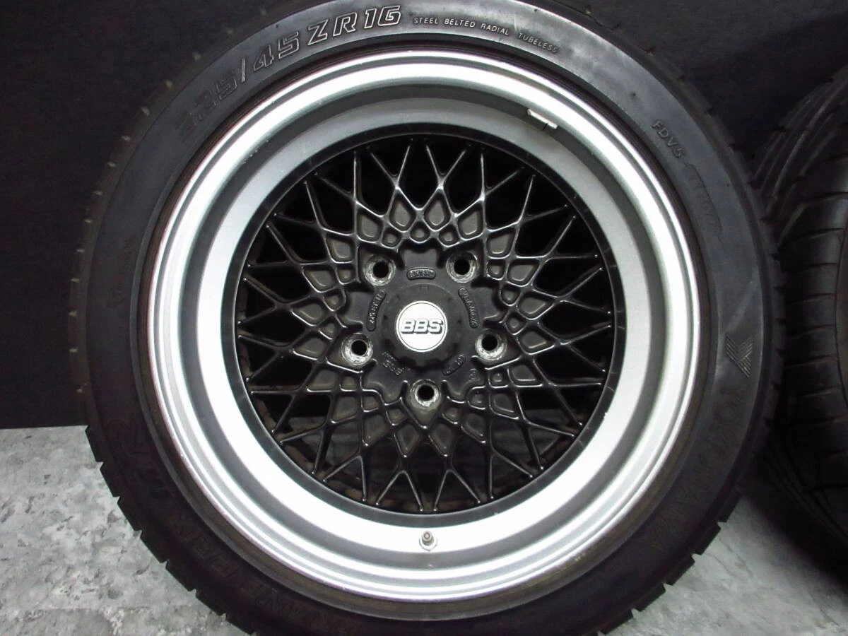 JDM Discontinued MAHLE BBS 16 Porsche PORSCHE 944 964 930 968 914 924 No Tires - Image 2