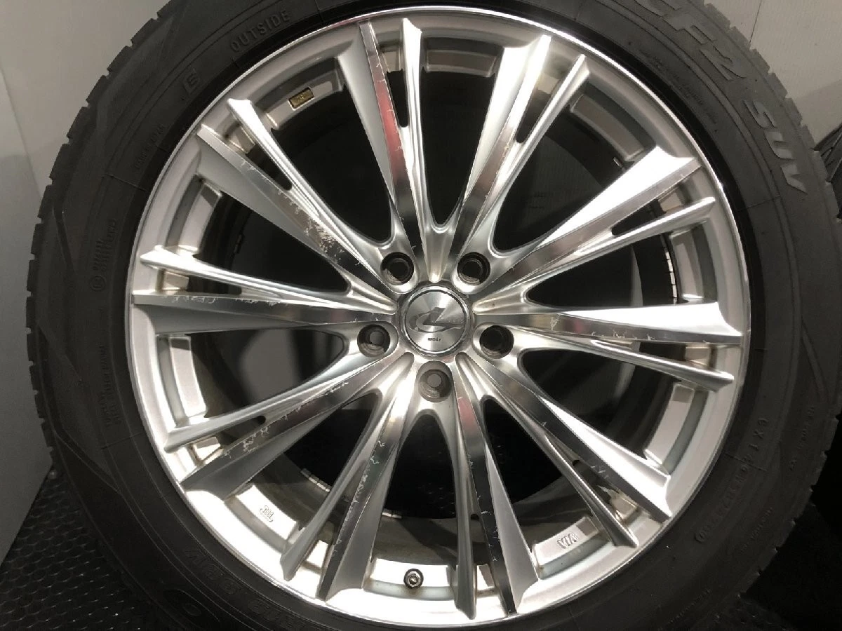 JDM TOYO PROXES CF2 SUV 225/55R19 Summer tires Weds LEONIS Leonis 198J No Tires - Image 2