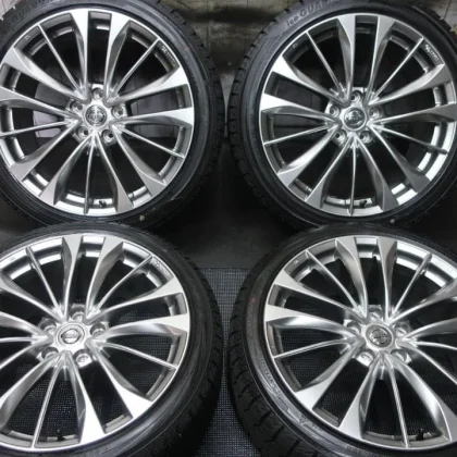 JDM Yokohama studless tires clean condition for Nissan Skyline V36 typ No Tires