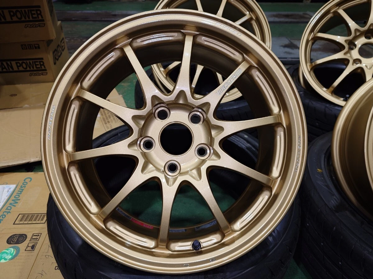 JDM Ultra 4-Book Set 5-Lug 178J +38 PCD114.3 RAYS VOLK RACING CE28N+ W No Tires - Image 2