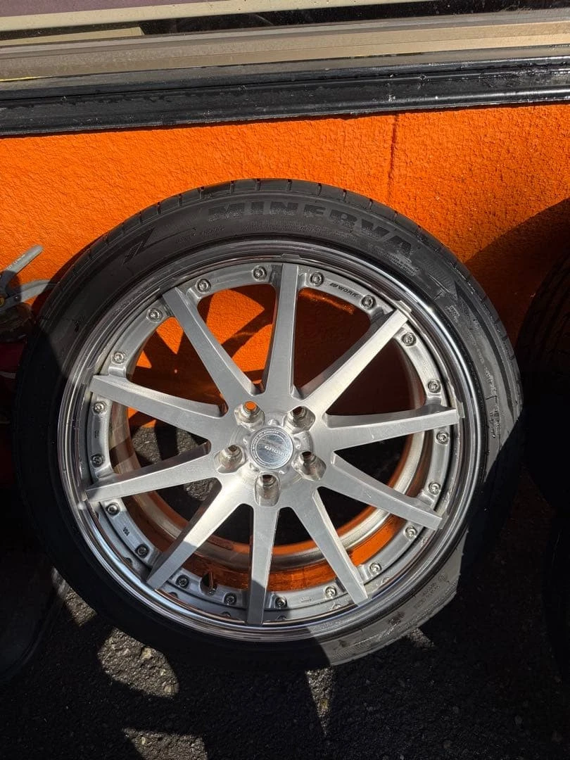 JDM Work Gnosis GSR1 Alphard Vellfire Wheels No Tires - Image 4