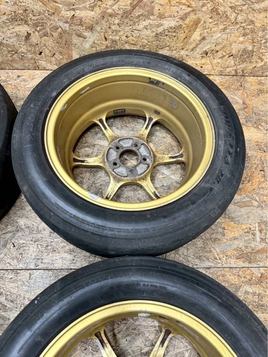 JDM Rare ADVAN RG 167J+47 PCD100 5-lug 5H Discontinued for ZN6 86 BRZ No Tires - Image 8