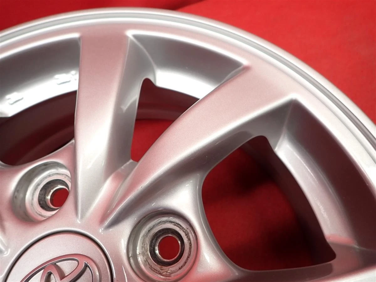 JDM Rare used genuine Toyota Avanza F650 wheels 4Book 5J 14PCD114.3 4x No Tires - Image 10