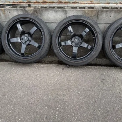 JDM ADVAN Racing GT 18-inch 8.0J+45 PCD100 ADVAN No Tires