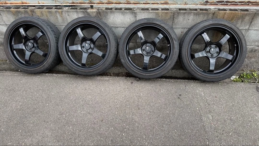 JDM ADVAN Racing GT 18-inch 8.0J+45 PCD100 ADVAN No Tires