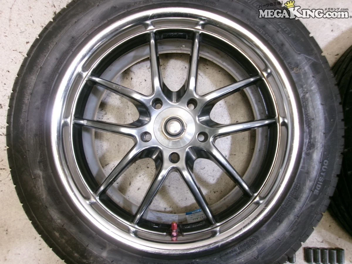 JDM WORK Meister S2R 17-inch wheels 7J+48 8J+55 5x114.3 bolt pattern w No Tires - Image 4