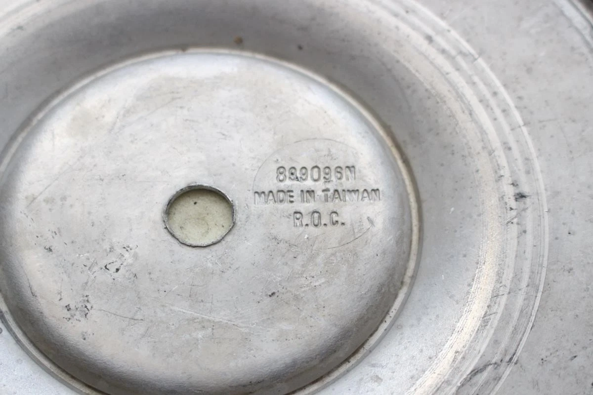 JDM 1 sheet American Racing aftermarket used wheel center plate center No Tires - Image 4