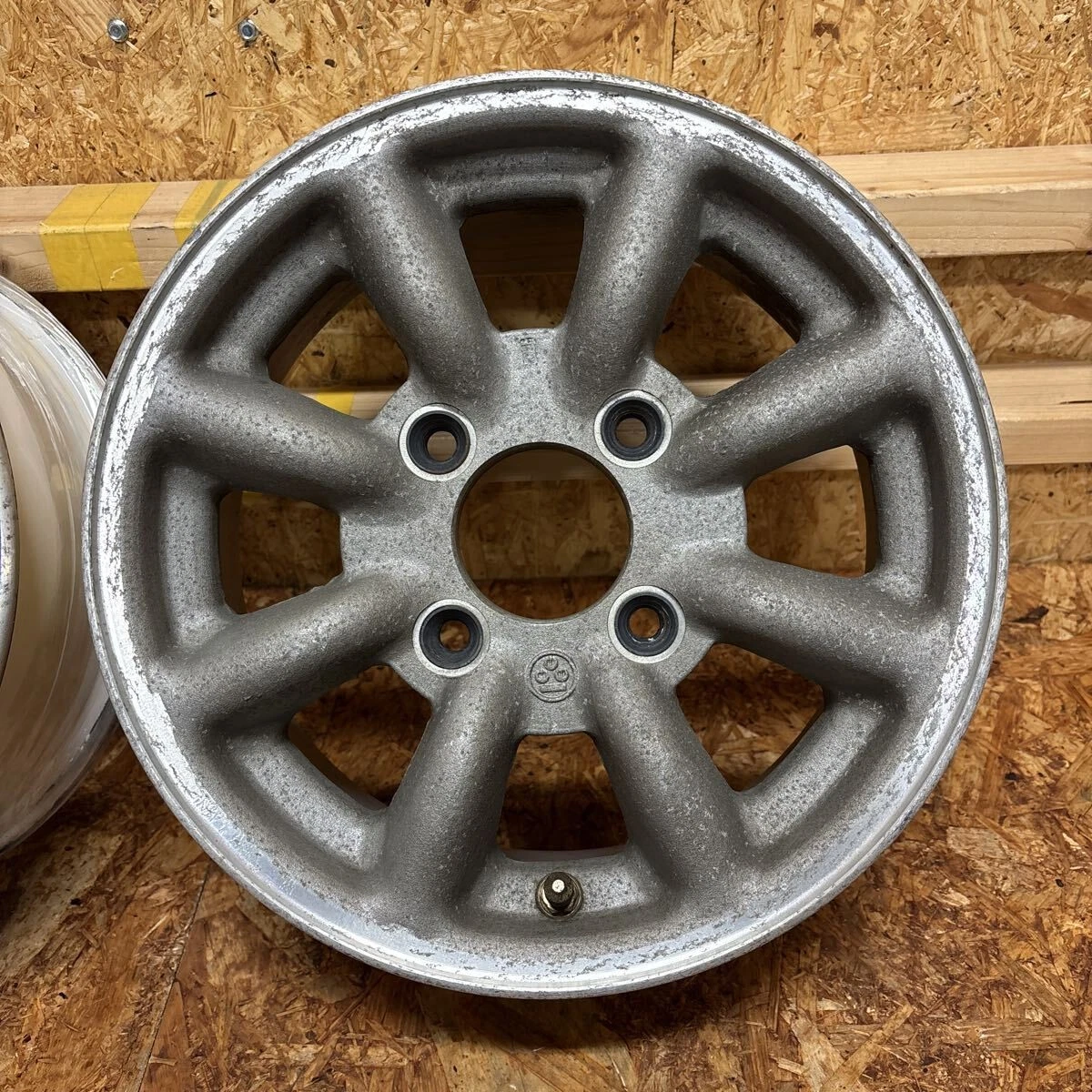 JDM Rare Watanabe 13x5J+30 114.3/4 Bolt Pattern Kei Size Fits Alto Eve No Tires - Image 8