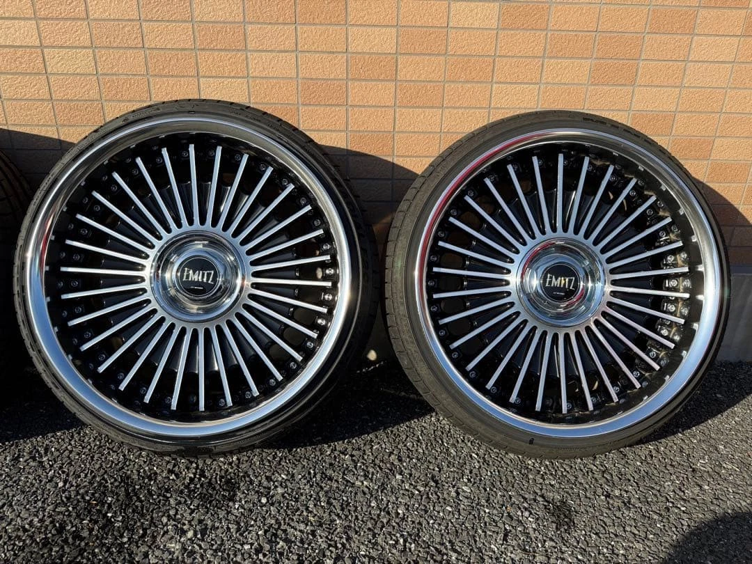 JDM WORK IMMITZ 199.5J+20 10.5J+20 rear tire No Tires - Image 2