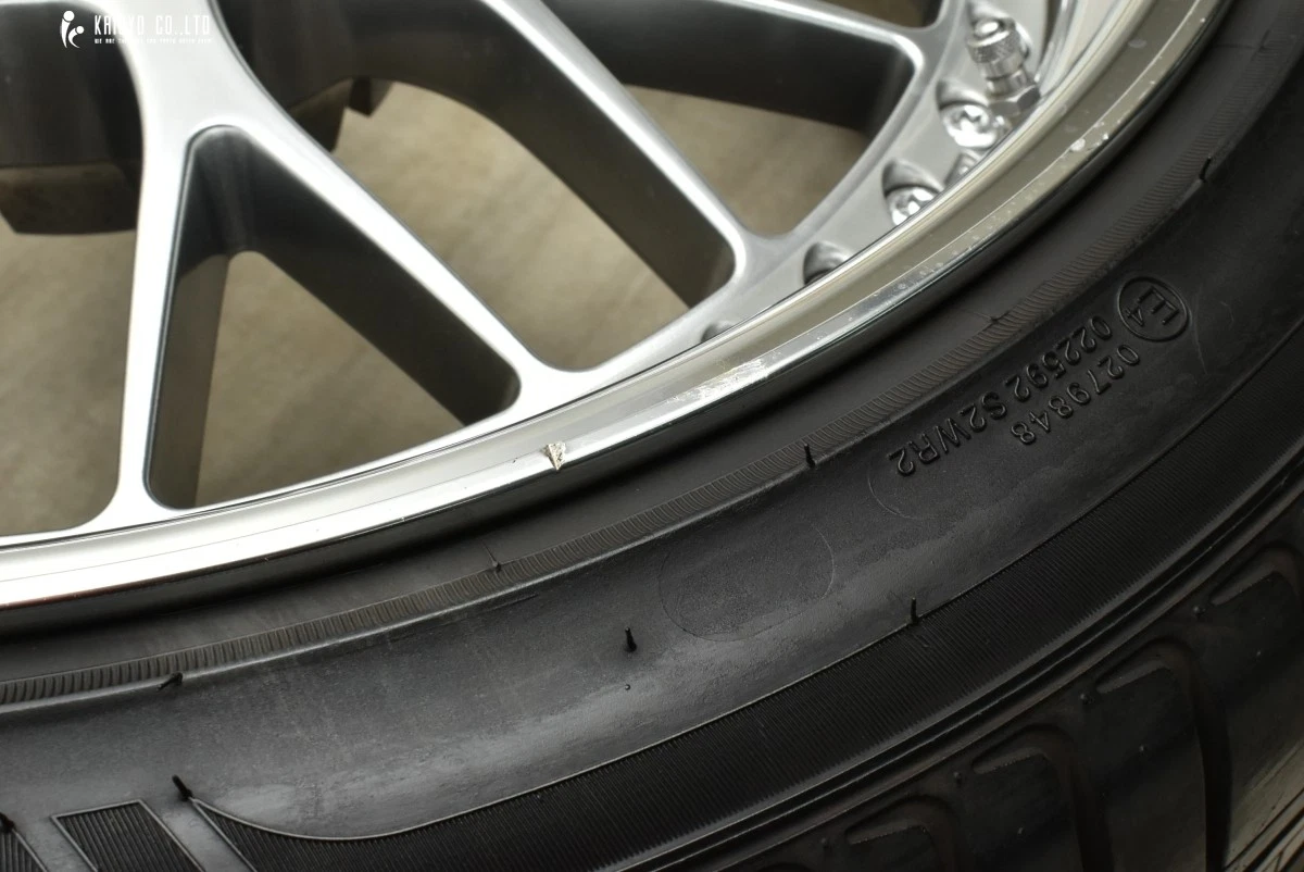 JDM WORK Zistance W10M 4Wheels no tires 20x9+14 9+31 5x114.3 Silver Black caps - Image 7