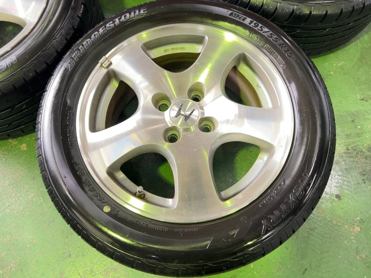 JDM DEEPSRACING DC2 Integra Si-VTEC Honda Genuine US Aluminum 156J +45 No Tires - Image 5