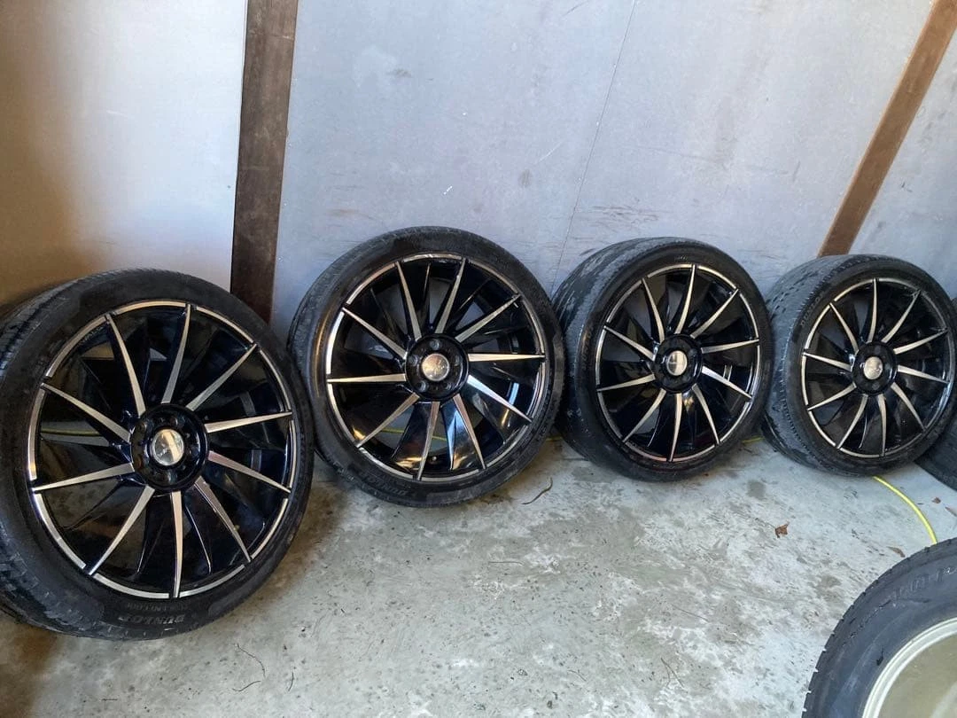 JDM Rare Wald Balcas B11C 20-inch aluminum wheels No Tires