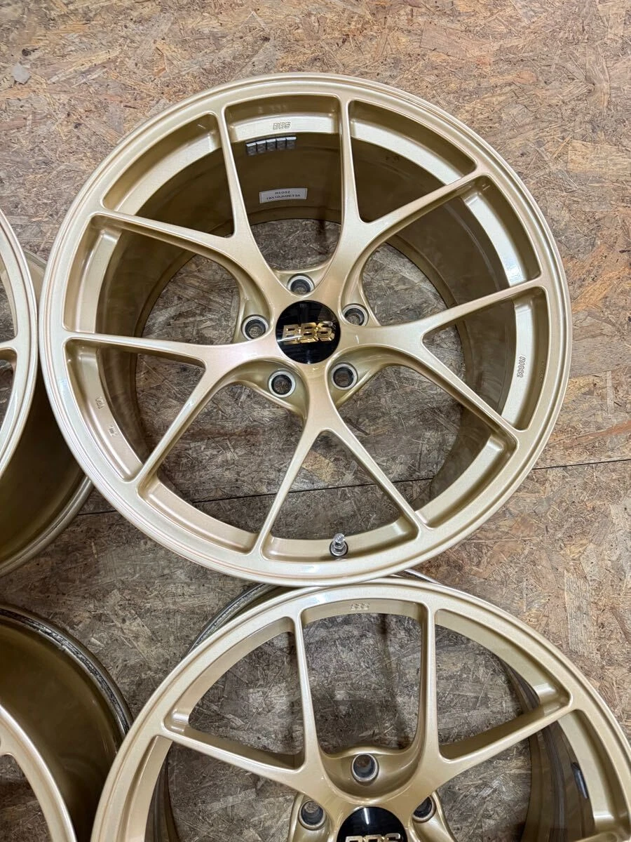 JDM Rare BBS RI-D RI001 RI032 199J+22 10J+35 PCD120 5-hole 5H lightwei No Tires - Image 4